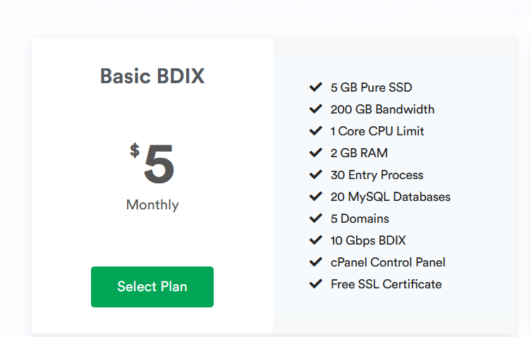 Basic BDIX