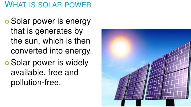What is Solar Power by Massoud Amin What is Solar Power by Massoud Amin