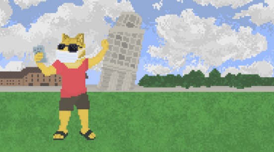 Pandemic Doge on a holiday Pandemic Doge on a holiday