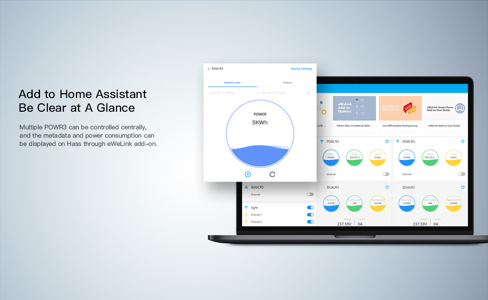 Add to Home Assistant Be Clear at A Glance