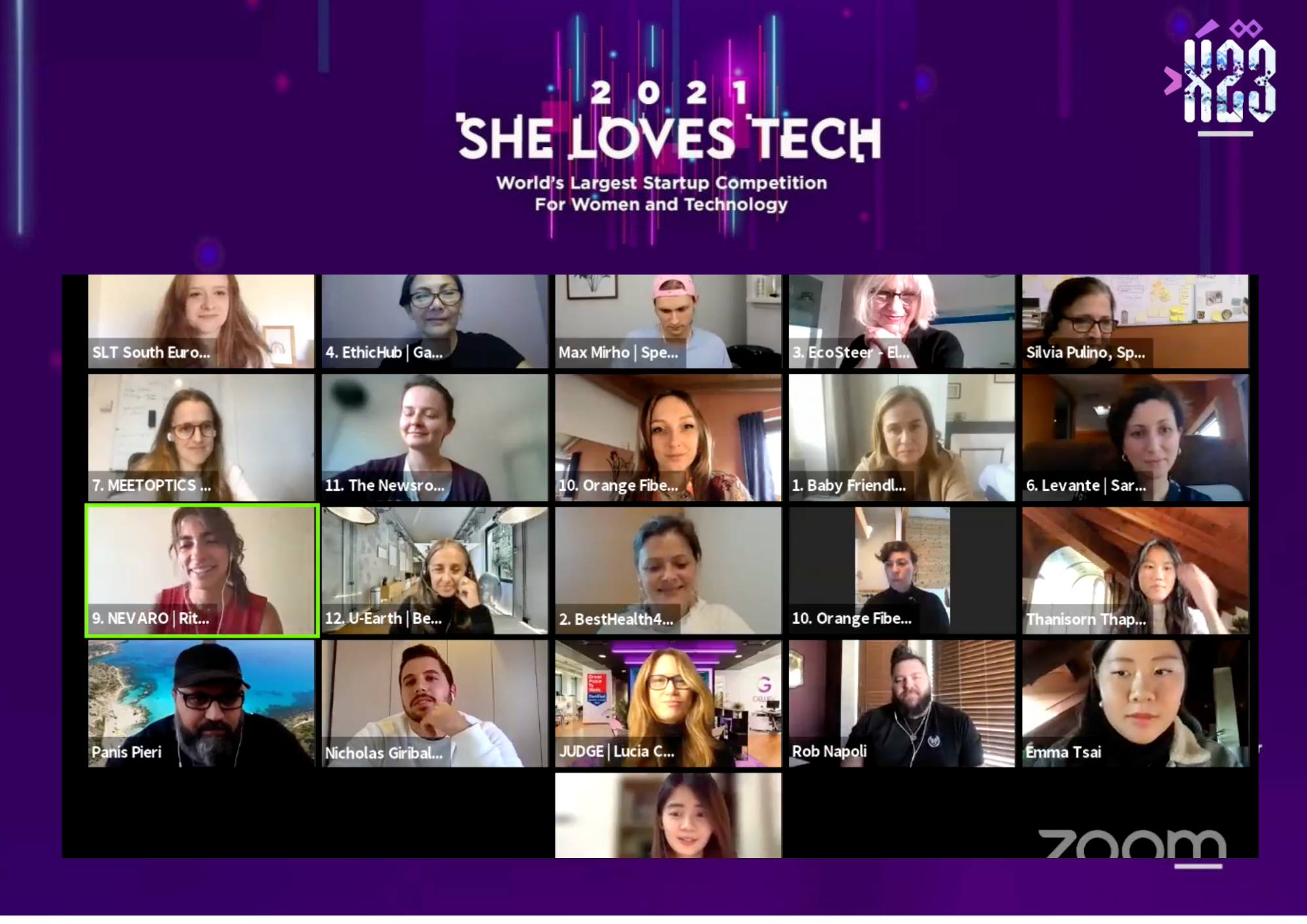 She Loves Tech Southern Europe Round She Loves Tech Southern Europe Round