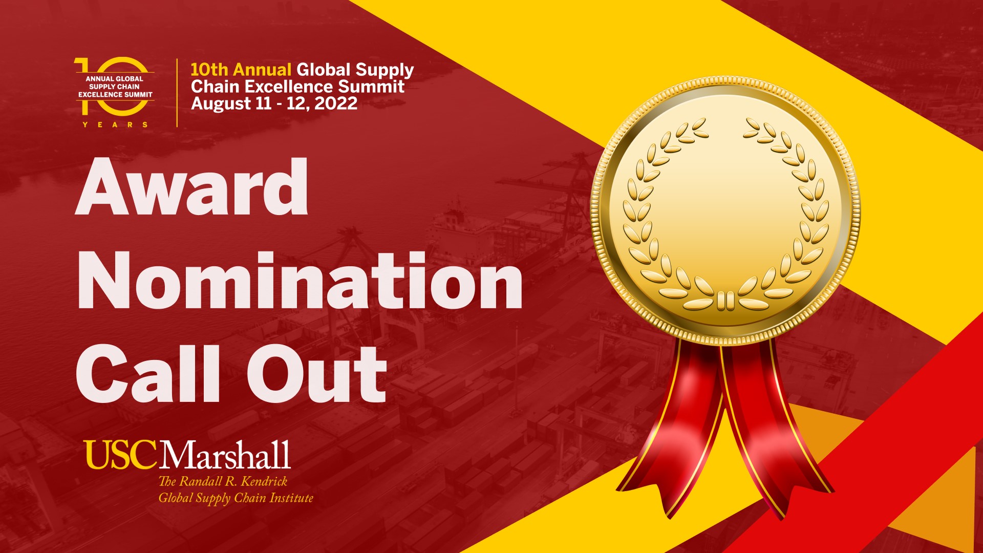 Global Supply Chain Excellence Awards Nomination